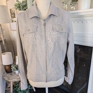 Rachel Zoe Women's Jacket - Light Gray size Medium